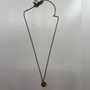 G Initial gold necklace